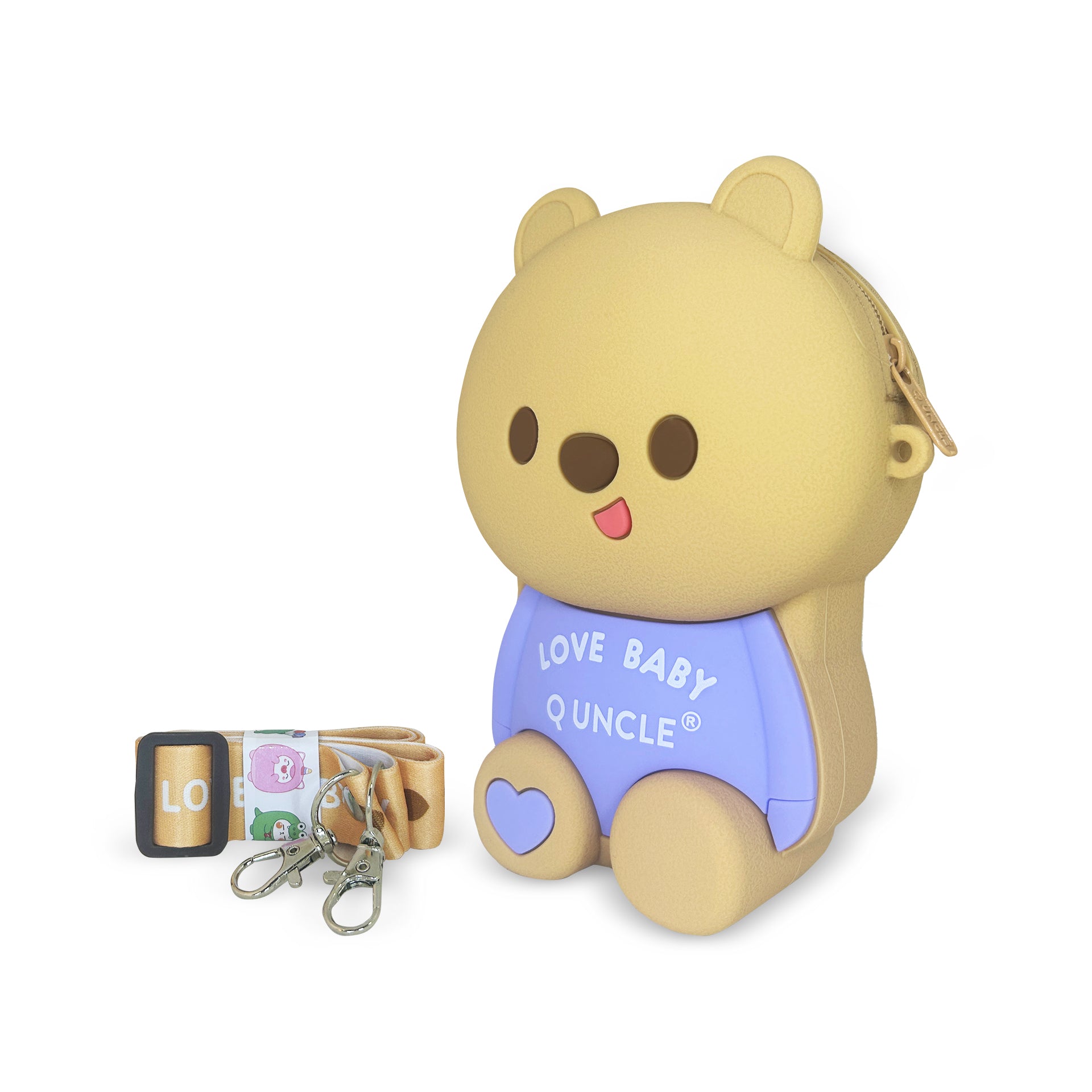 Bunte Ogi Mogi Toys Baby Bear Umhängetasche mit verspieltem Design, ideal für Mädchen und Frauen.